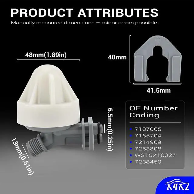 Alt view image 3 of 7 - 7187065 Water Softener Nozzle & Venturi Assembly for Kenmore, Morton, GE, Whirlpool, NorthStar, Rheem, EcoWater, Bosch, TapworksI, Viessmann, Trrnnity - Replaces 7214969, 7165704, 7238450, WS15X10027