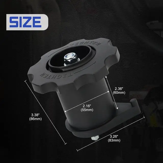 Alt view image 6 of 7 - Spool Holder Handler Hub Kit For for Miller Millermatic 211 140 135 180 For Hobart 500559 Handler MIG Welder