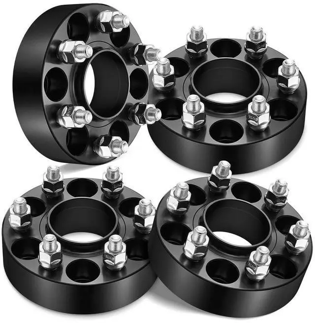 Main image of 6x114.3mm Wheel Spacers 1.5inch Compatible with Nissan Frontier Xterra 05-15, 66.1mm Center Bore & 6 Lug Forged M12x1.25 Wheel Adapters Compatible with Nissan Pathfinder 05-12, 4PCS