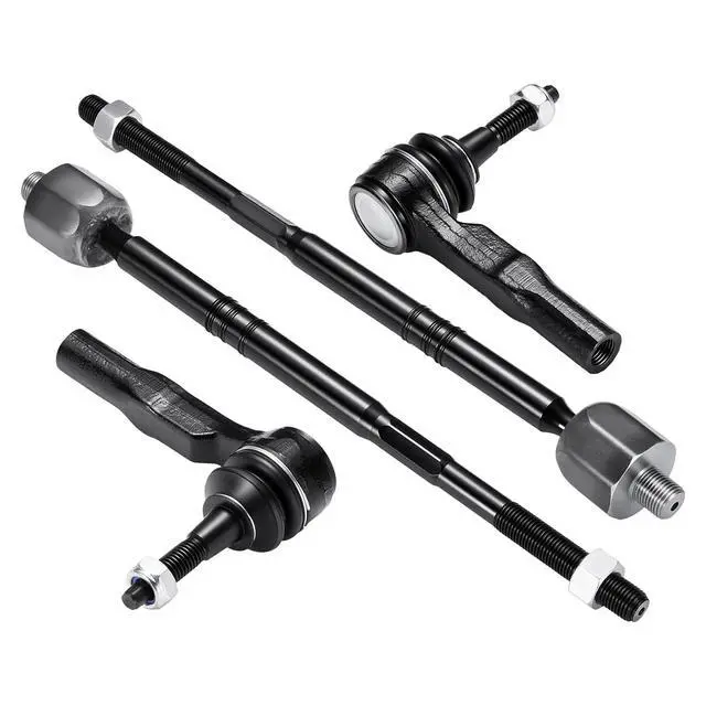 Alt view image 3 of 7 - 4-PC Tie Rod Ends Kits Compatible with Cadillac SRX 2010-2016,2xInner tie rod EV800928,2xOuter tie rod ES800640