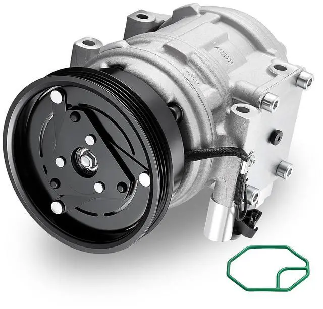 Main image of 98373 Air Conditioning A/C Compressor with Clutch Compatible with Hyundai Tucson 2005-2007 2.0L, Compatible with Kia Spectra 2004-2006 1.8L, for Spectra5 05-06, for Sportage 05-07 2.0L L4, GAS