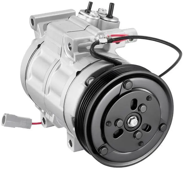 Main image of 158381 Air Conditioning A/C Compressor with Clutch Compatible with Mazda 3 2.0L 2010-2013, 3 Sport 2.0L 2010-2013, 5 Grooves (Not 6 Grooves)