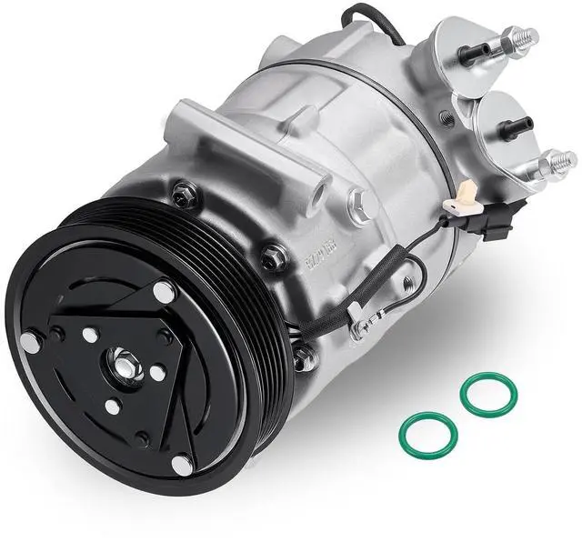 Main image of 157504 Air Conditioning A/C Compressor with Clutch Compatible with Volvo S60 S80 S90 V60 V90 XC60 XC70 XC90 2.0L L4, GAS