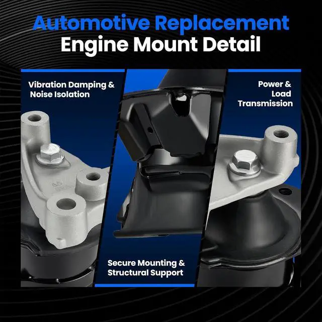 Alt view image 5 of 6 - Front Engine Motor Mount 1PCS Compatible with Honda Civic 2006-2011 1.8L L4 , Replace for A4530