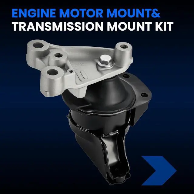 Alt view image 3 of 6 - Front Engine Motor Mount 1PCS Compatible with Honda Civic 2006-2011 1.8L L4 , Replace for A4530