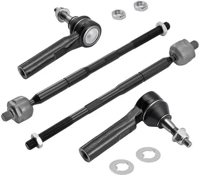 Main image of 4-PC Tie Rod Ends Kits Compatible with Dodge Caliber 2007-2012,2xOuter-ES800408 2xInner-EV80645