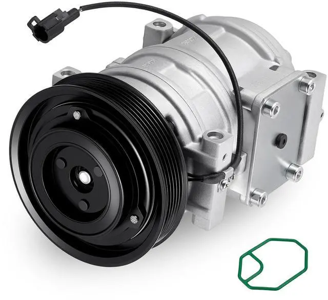 Main image of 58381 Air Conditioning A/C Compressor with Clutch Compatible with Jeep Grand Cherokee 1993-1997 4.0L L6 GAS