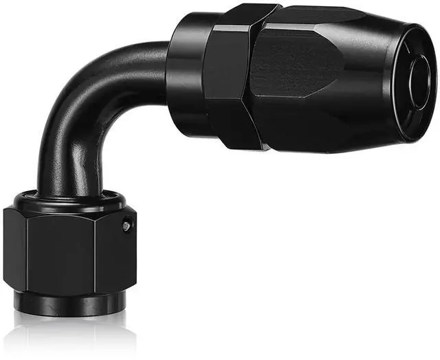 Main image of 10AN 90 Degree Swivel Hose End Fitting Aluminum Seal AN Hose End Fitting for Braided Fuel Line