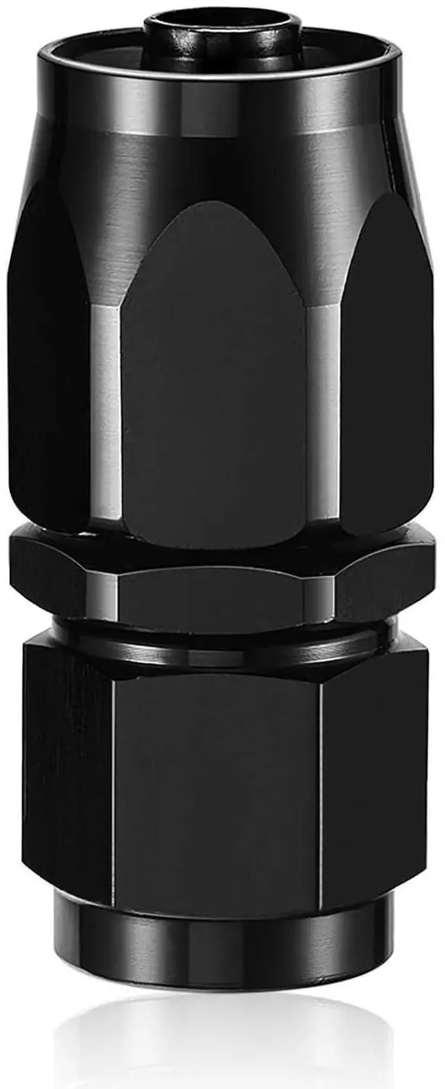 Main image of 8AN Straight Swivel Hose End Fitting Aluminum Seal AN Hose End Fitting for Braided Fuel Line