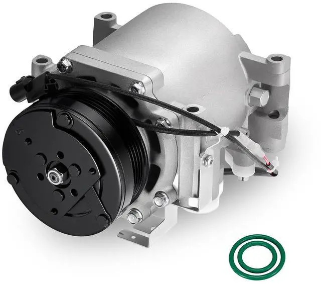 Main image of 78483 Air Conditioning A/C Compressor with Clutch Compatible with Dodge Stratus 01-05 2.4L, Compatible with Mitsubishi Eclipse 00-05 2.4L, for Galant 00-03 2.4L, for Lancer 02-07 2.0L