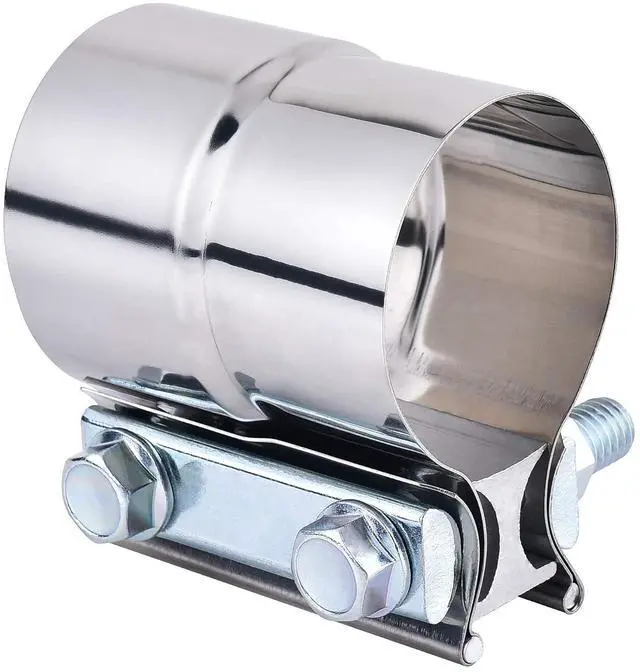 Main image of 2.0" Lap Joint Band Clamp Exhaust Clamps Pipe Repair Parts Stainless Steel