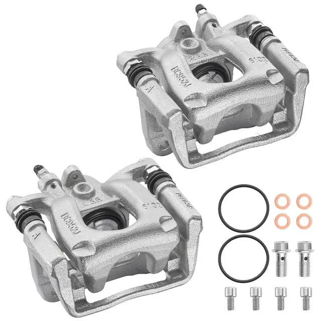 Alt view image 3 of 7 - Rear Brake Caliper Assembly Replaces for 19B7434 19B7435, Compatible with Mazda 6 2016-2021 2.5L L4, GAS