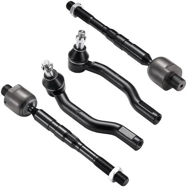 Main image of 4-PC Tie Rod Ends Kits Compatible with Nissan Titan 2004-2015,2xOuter ES800031 ES800032,2xInner EV800216