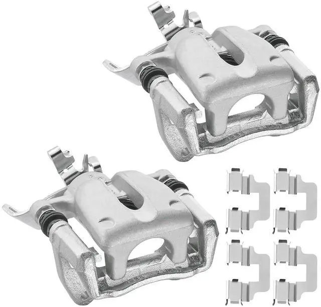 Alt view image 3 of 7 - Rear Brake Caliper Assembly Replaces for 19B3318 19B3319, Compatible with Mini Cooper 2007-2015 1.6L L4, GAS