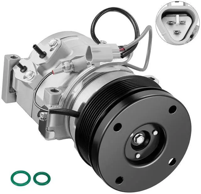 Main image of 883100C120 AC Compressor with Clutch for Toyota Tundra | Compatible with Toyota Tundra 4.6L 5.7L 2007-2021, with 10S20C Style Compressor