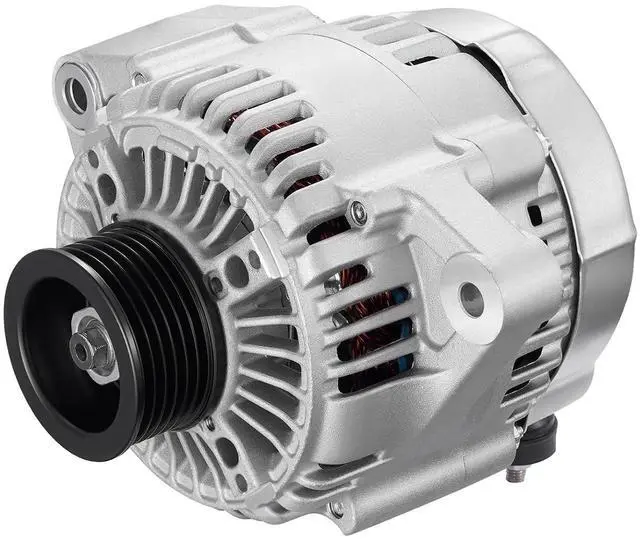 Main image of 13767N Alternator Compatible with Honda Accord 1998-2002; Compatible with Acura CL 1998-1999, 06311-PAA-505RM, 06311PAA506RM, 06311-PAA-506RM,1012119990,101211-9990, 80A 12V CCW 6-Groove Pulley