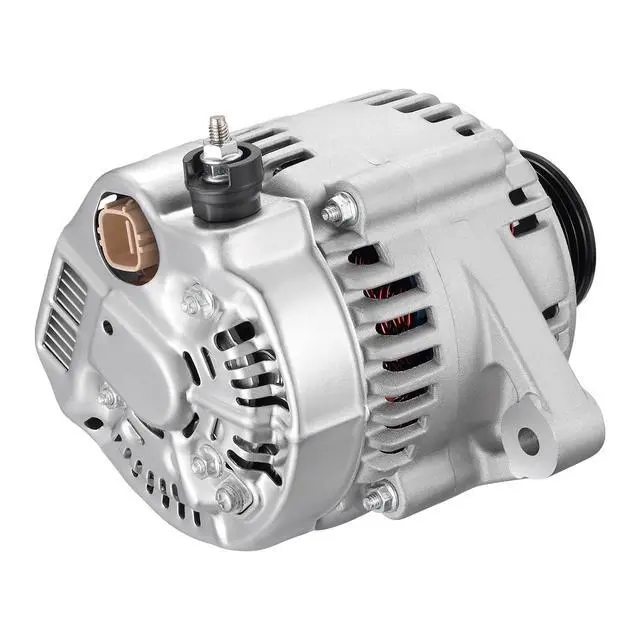 Alt view image 7 of 7 - 13767N Alternator Compatible with Honda Accord 1998-2002; Compatible with Acura CL 1998-1999, 06311-PAA-505RM, 06311PAA506RM, 06311-PAA-506RM,1012119990,101211-9990, 80A 12V CCW 6-Groove Pulley