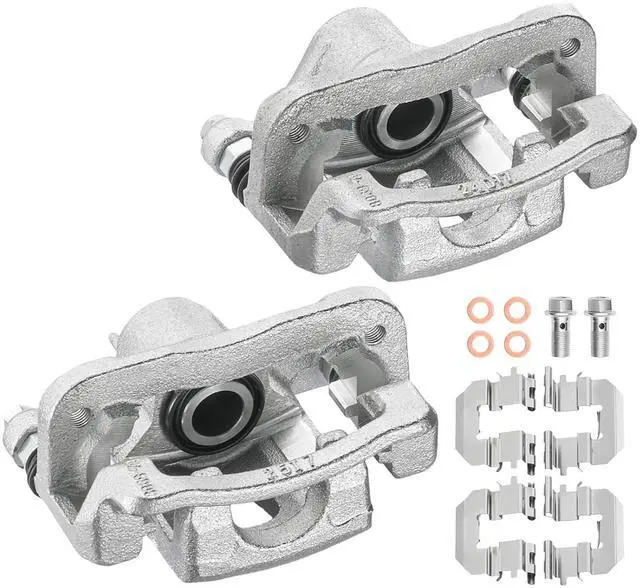 Main image of Rear Brake Caliper Assembly Replaces for 19-B6283 19-B6282, Compatible with Kia Soul 2010-2013 1.6L 2.0L L4, GAS