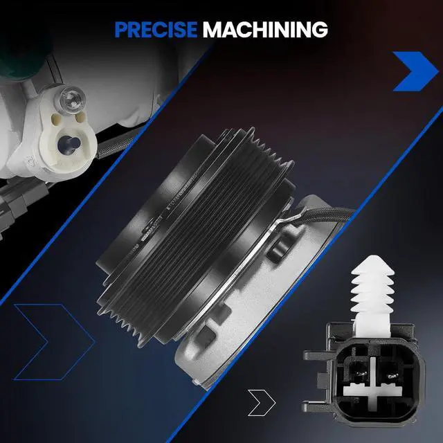Alt view image 5 of 7 - 98673 Air Conditioning A/C Compressor with Clutch Compatible with Ford Escape 2008-2012, Compatible with Mazda Tribute 2008-2011, for Mercury Mariner 2008-2011, L4 2.3L 2.5L