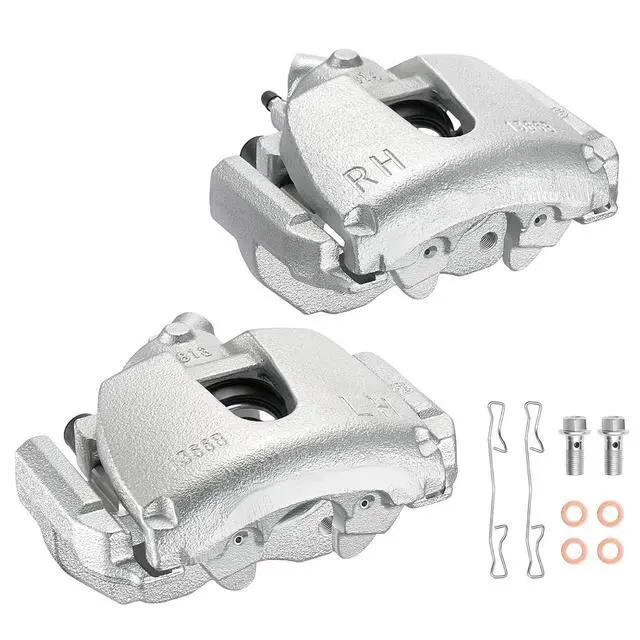 Alt view image 3 of 7 - Front Brake Caliper Assembly for Mazda 3 2005-2006/2008-2013 2.0L L4 | Compatible with Mazda 3 Sport 2009-2013 2.0L L4,GAS, Replaces for 19B2942B 19B2943B