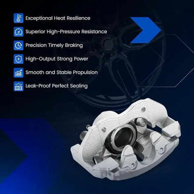 Alt view image 7 of 7 - Front Brake Caliper Assembly for Mazda 3 2005-2006/2008-2013 2.0L L4 | Compatible with Mazda 3 Sport 2009-2013 2.0L L4,GAS, Replaces for 19B2942B 19B2943B