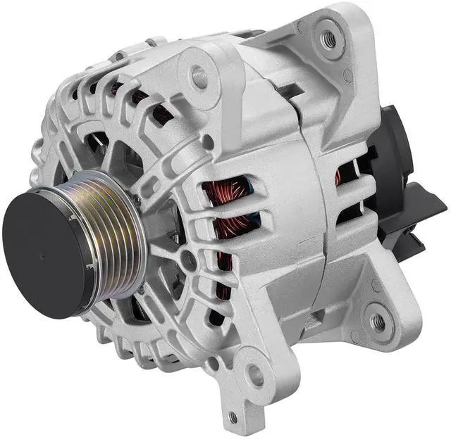 Main image of 11648 Alternator Compatible with Nissan Rogue 2.5L 2014-2018120A High Output 12V Alternator,Direct Replacement 1164823100-4BA0A,23100-4BA0B,TG12C152 | CW | 6-Groove | Internal Fan Regulator