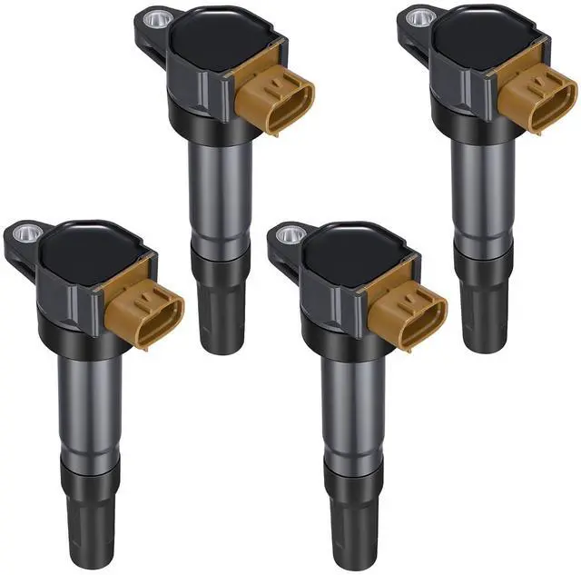Main image of 4-Pack UF634 Ignition Coils Compatible with Suzuki SX4 Crossover Swift Grand Vitara Kizashi 1.6L 2.0L L4 - Replaces for UF571 0221504470 12137594937 12137562744