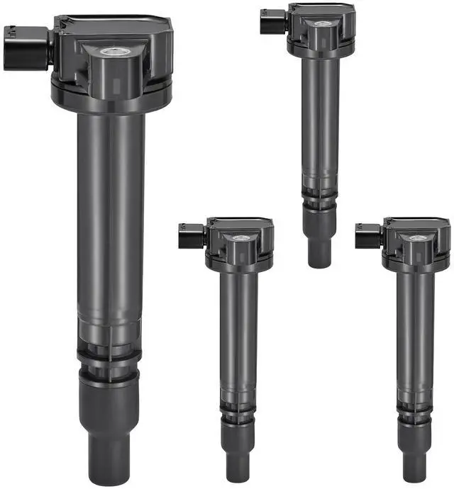 Main image of 4-Pack UF323 Ignition Coils Compatible with Toyota Tacoma 2000 2001 2002 2003 2004, Compatible with Toyota 4Runner 1999-2000, L4 2.4 2.7 - Replaces C1305 90919-02237 5C1304 52-1690