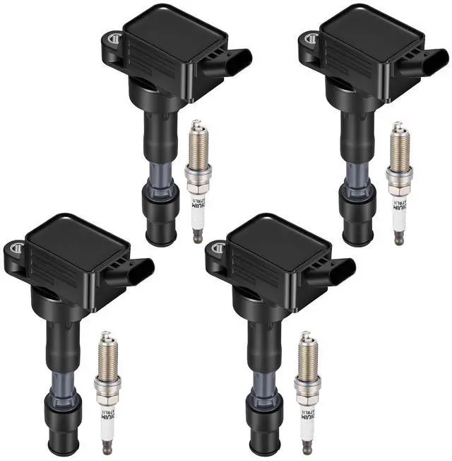 Main image of 4 Ignition Coils & 4 Spark Plugs - for Hyundai Elantra/Kona/Veloster, for Kia Forte/Soul 2.0L L4 2017-2020 - Repl UF816/ILZKR8C8G