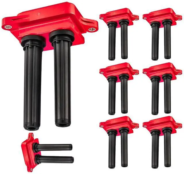 Main image of 8 Ignition Coils - for Chrysler Aspen/300, forDodge Challenger/Charger/Durango/Magnum/Ram 1500/2500, for Jeep Grand Cherokee/Commander 5.7L 6.1L 6.4L V8 2005-2022 - Repl UF504/56029129AA