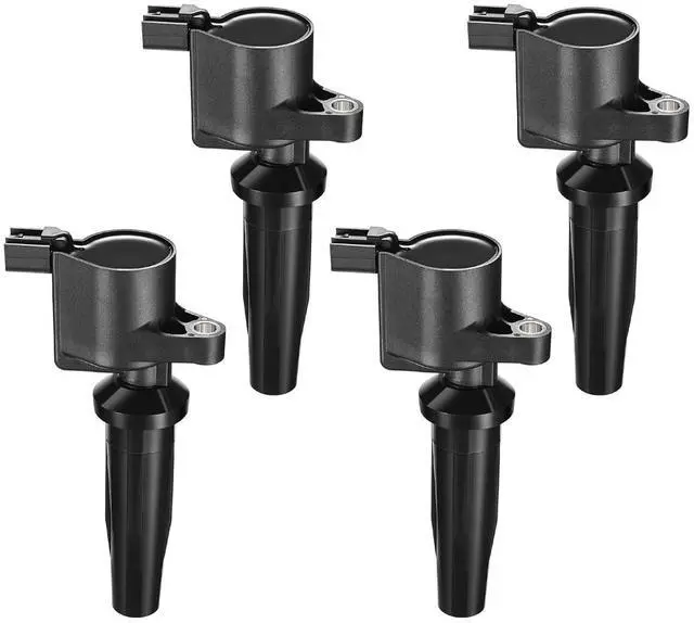 Main image of 4 Ignition Coils Pack Fix Misfires for Ford Escape/Focus/Transit Connect & Mazda 3/6/Tribute & Mercury Mariner (2.0L/2.3L L4) Repl. DG504/4M5Z12029BB