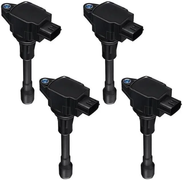 Main image of UF549 Ignition Coil Pack Compatible with Nissan Sentra Altima Cube Pathfinder Rogue Versa NV200 Compatible with INFINITI FX50 M56 QX60 1.8L 2.0L 2.5L L4 C1696 5C1753 1788369 (4 Pack)