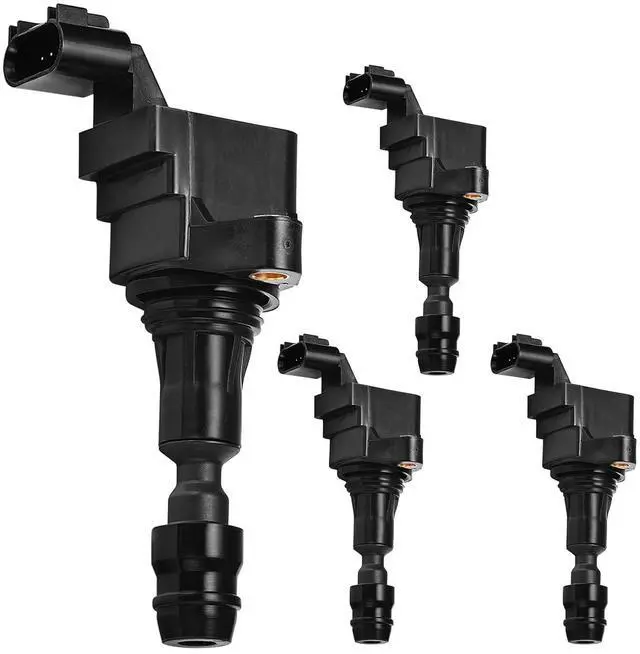 Main image of 4 Ignition Coils UF491 for Buick for Chevrolet for GMC for Saturn | Fits:LaCrosse,Regal,Cobalt,HHR,Malibu,Equinox,Terrain,Solstice,G5,G6,Aura,Ion,Vue. OE:UF491,UF645,D522C,12578224,12638824.