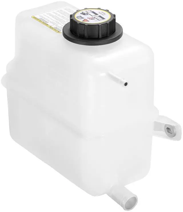 Main image of 603-046 Engine Coolant Reservoir Tank for Ford 7.3L Diesel 95-97 | Fits Ford F-250/F-350/F-Super Duty 1995-1997 7.3L Diesel; OE 9C3Z8101B/F6TZ8A080EA; 1L, 15PSI cap, with sensor; Direct fit