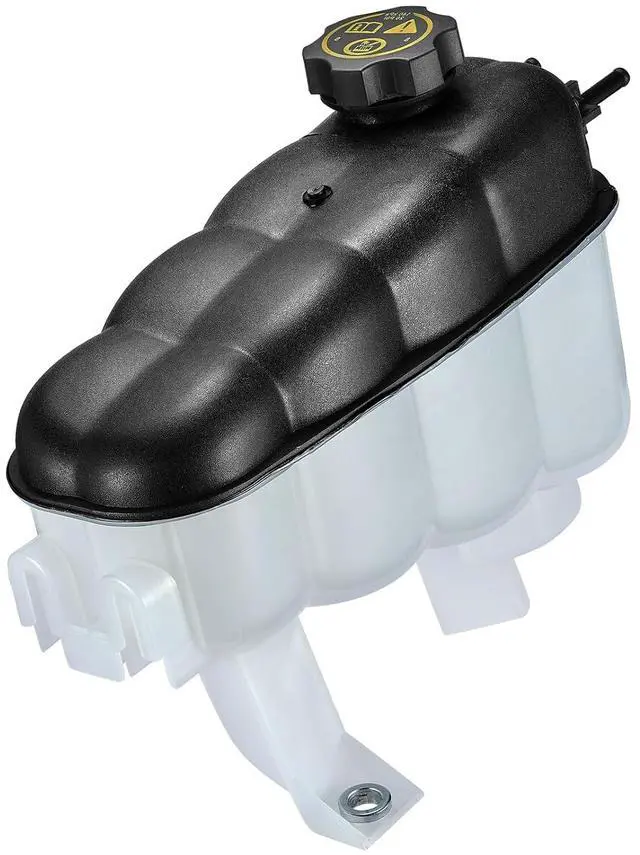 Main image of 603-973 Engine Coolant Reservoir Tank for GM Full-Size Trucks | Fits Silverado/Sierra/Suburban/Tahoe/Escalade 2014-2020 4.3-6.2L; OE 22856231/3014134; Pressurized, direct replacement