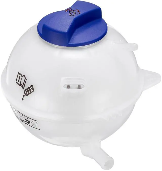 Main image of 603-027 Coolant Tank for VW/Audi/Seat 99-15 | Fits VW Golf/Jetta/Beetle, Audi A3/S3/TT, Seat Leon/Toledo 1999-2015; OE 1J0121403B; Pressurized, 21.5PSI cap; Direct fit