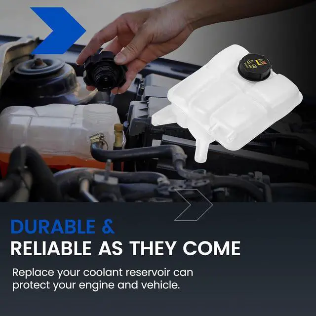 Alt view image 7 of 7 - 603-382 Engine Coolant Reservoir Tank for Focus Escape C-MAX 12-18 | Fits Ford Focus/Escape/C-MAX/Transit Connect 12-18; 21PSI cap, 1.5L, pressurized; Replaces CV6Z-8A080-A/8V61-8K218-AE
