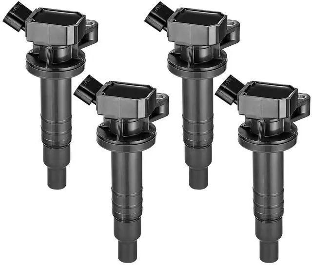 Main image of 4 Ignition Coils for UF247 for Corolla for Matrix for Celica | Fits: GM 1.8L L4: Corolla(00-08),Matrix(03-08),Celica(00-05),MR2(00-05),Prizm(00-02),Vibe(03-08). OE:90919-02239. Direct fit