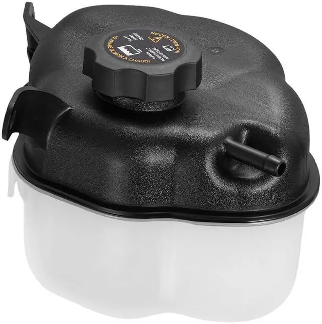 Main image of 603-338 Engine Coolant Reservoir for Chevy Equinox for GMC Terrain | Fits GMC Terrain 2010-2017 & Chevy Equinox 2010-2017 2.4/3.0/3.6L; OE 20816269/22829367; 1L, 15PSI cap, no sensor; Direct