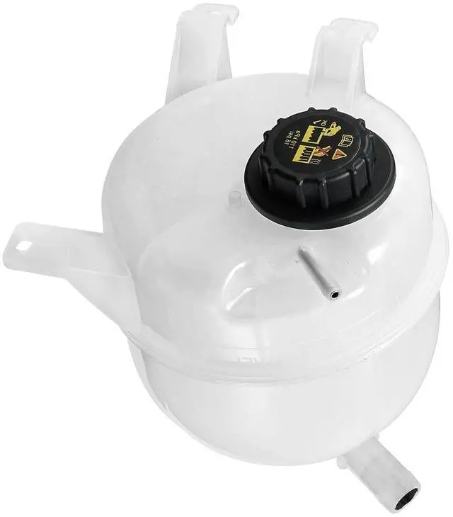 Main image of 603-029 Engine Coolant Reservoir Tank for Ford E-Series 97-14 | Fits Ford E-150/E-250/E-350/E-450/E-550 97-14 & F-53 99-14; 16PSI cap, pressurized; Replaces FRT1511C/FRT1536C/4C2Z8A080BC