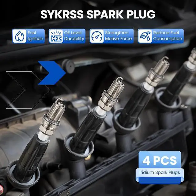 Alt view image 5 of 7 - 3922 Iridium Spark Plugs 4 Pack - Compatible with Aston Martin DB DB2-4 DB3 Chevy Corvair VW Beetle Campmobile Fastback Karmann Ghia Squareback Super Beetle Thing Transporter