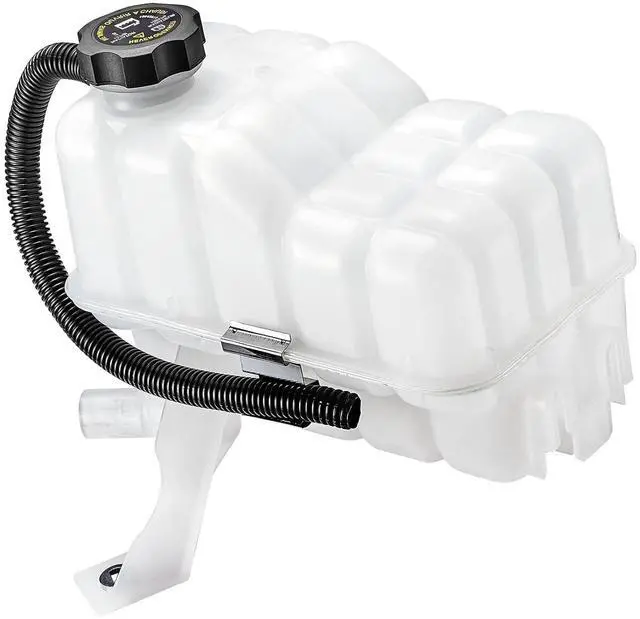 Main image of 603-102 Engine Coolant Reservoir Tank for GMC Chevy 99-07 | Fits GMC Sierra/Yukon 99-07, Chevy Silverado/Suburban/Tahoe 99-07; 15PSI cap, pressurized; OE 15203949/15778386/19353731