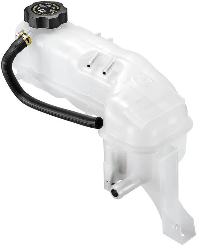 Main image of 603-109 Engine Coolant Reservoir Tank for Chevrolet Pontiac 99-05 | For Pontiac Grand Am/Sunfire 99-05 & Chevy Cavalier/Malibu 99-05; 15PSI cap, pressurized; Replaces 22712361/22712027/FRT1201C