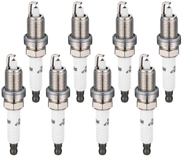 Main image of 5019 Iridium Spark Plugs 8 Pack - Compatible with GMC Sierra, Yukon Chevy Silverado 1500/2500HD/3500HD, Tahoe, Camaro, Suburban, Corvette, Escalade, Escalade ESV, 5.3L 6.2L Engine