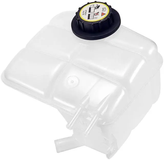 Main image of 603-216 Engine Coolant Reservoir Tank for Ford Focus 00-07 | Fits Ford Focus 00-07 2.0/2.3L; 16PSI cap, pressurized; Replaces 3S4Z8A080AC/5S4Z8A080AA