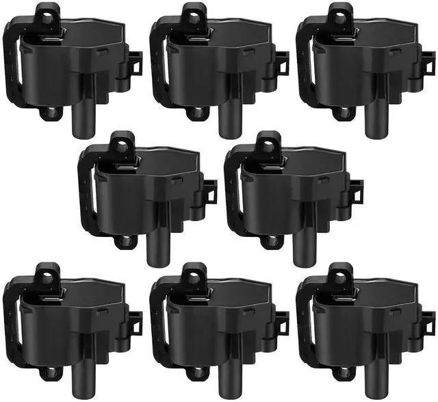 Main image of 8 Ignition Coils UF192 for 5.7L V8 for Chevy for GMC for Cadillac | Fits 97-05:CTS,Avalanche,Suburban,Silverado,Express,Corvette,Camaro,Yukon,Savana,Sierra,Firebird,GTO.OE:12556450,IC334.