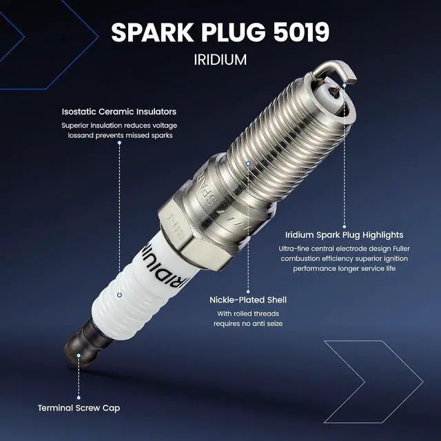 Alt view image 5 of 7 - 6 Ignition Coils & 6 Spark Plugs UF303 5019 for Chevy for GMC | Fits 2.8/3.5/3.7/4.2L 2002-2008: Rainier,Colorado,Trailblazer,Canyon,Envoy,H3,Ascender,i-280,i-350,i-370,Bravada.