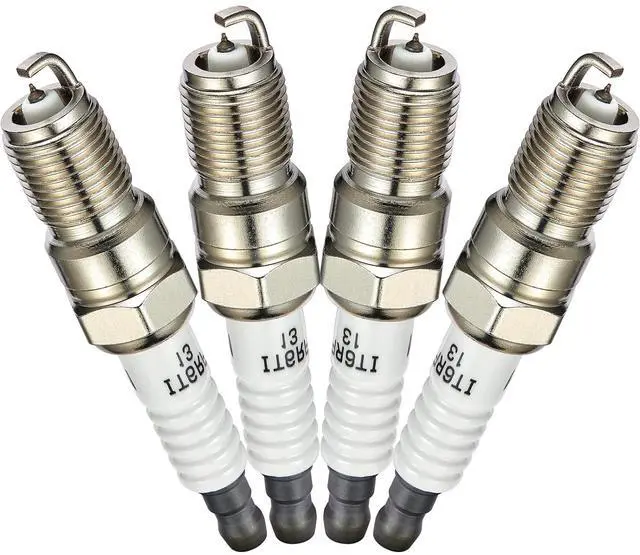Main image of Set of 4 Iridium Spark Plugs TR5IX 7397 Compatible with GMC Sonoma Chevy S10 Cavalier Tempo Ranger B2300 2.0L 2.2L 2.3L 2.5L L4 Engine Replacement for TR5IX 9808 7397 Spark Plug