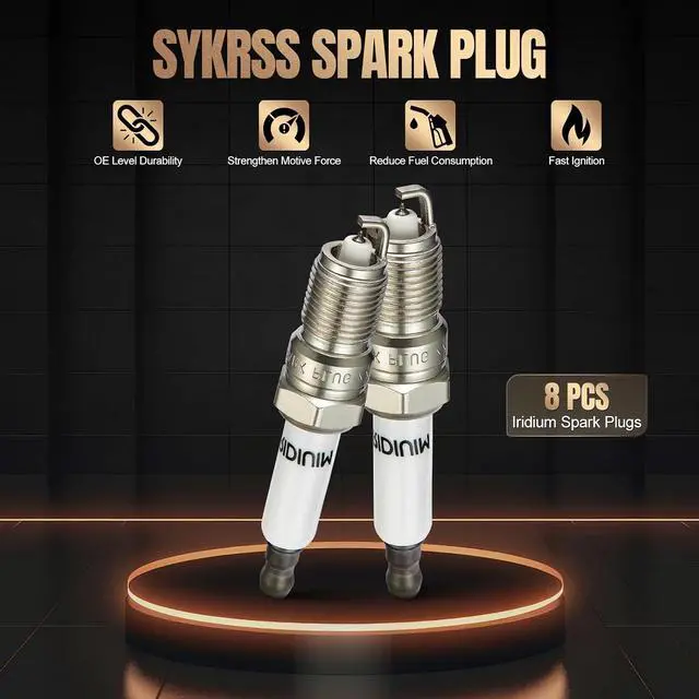 Alt view image 5 of 7 - Set of 8 Iridium Spark Plugs 41-962 Compatible with Chevy Silverado 1500 Suburban Tahoe Express Esacalade Sierra Yukon H2 4.6L 4.8L 5.3L 5.7L 6.0L 6.2L 7.0L V8 Replacement for 19299585