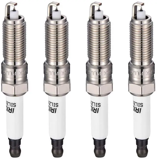 Main image of 94051 Iridium Platinum Spark Plugs 4 Pack - Compatible with Chevy Spark 2016-2020, Volt 2016-2019, 1.4L 1.5L L4 Engine - Replaces SILZNAR6D9, 12637197 Spark Plug